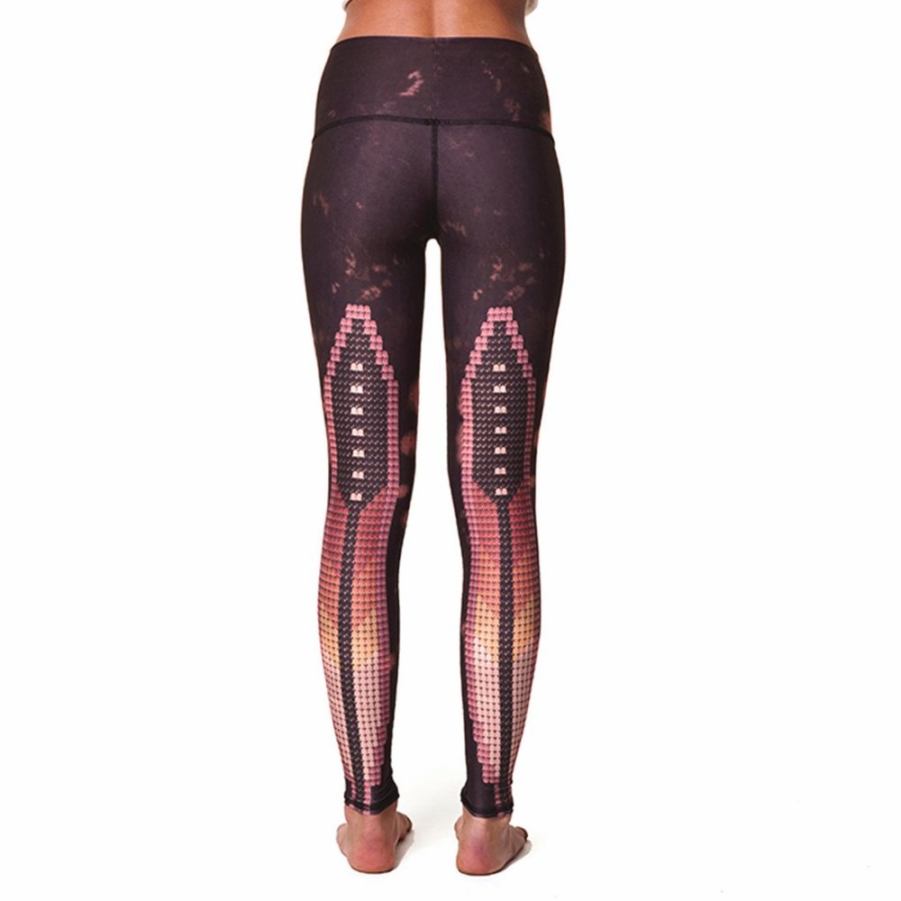 teeki - Sacred Feather Hot Pant (LG)